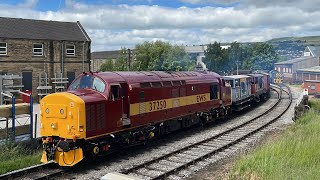 Keighley and Worth Valley Railway Diesel Gala 230624 [upl. by Onoitna]