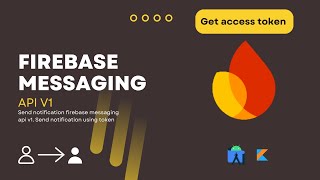 Push Notification Firebase Messaging API V1 🤯🤯  Send Notification Using Token  Android Kotlin [upl. by Yclek843]