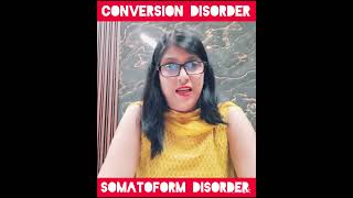 Somatoform disorder II Conversion Disorder II Healthy and Happy Mind somatoformdisorder [upl. by Bubb]