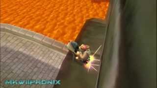 MKWii  TAS N64 Bowsers Castle new secret Area [upl. by Nemzzaj]