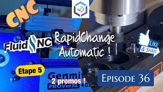 RapidChange tout auto avec FluidNC [upl. by Mast745]