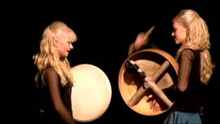 gothard sisters live bodhran duet 2011 kieransirishmusicandsurvivalcompound blogspot co uk [upl. by Stempson573]