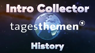 Outdated Geschichte der TagesthemenIntros der ARD  Intro Collector History [upl. by Tiffi]