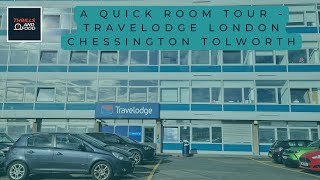 Quick Room Tour of Travelodge London Chessington Tolworth  Budget Friendly Option for Families [upl. by Dugas]