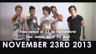 1D Day Announcement  Subtitulos en español [upl. by Ytsirc255]