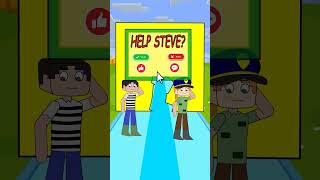 Steve Prisoner can Kiss Alex Police animation funny funny [upl. by Portwine]