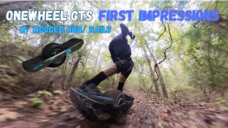 Onewheel GTS First Impressions  with mods [upl. by Adilem]