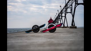 SHREDDING Grand Haven on the Onewheel GTS with Pro Connor Chapel [upl. by Nelhsa]