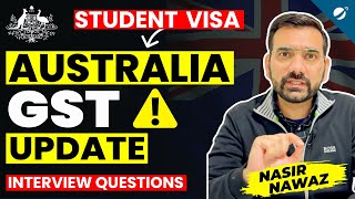 Big News for Student Visa  Genuine Student Test GST Started  GST Interview Questions amp Answers [upl. by Puglia250]