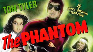 The Phantom 1943 TOM TYLER🍕15CHAPTER CLIFFHANGER [upl. by Mail]