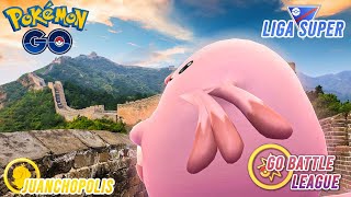 ¡VIENDO A CHANSEY 100 NIVEL 51 EN RANGO EXPERTOPokémon Go PvP [upl. by Edee585]