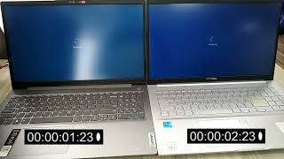 Intel i5 10th gen vs intel i3 11th gen  lenovo ideapad slim 3 vs Asus Vivobook 15 [upl. by Dloniger]