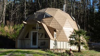 Tour John Fortunas Geodesic Dome House in Lexington [upl. by Zina]