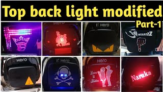 Splendor New Backlight Modified sticker ll Part1 [upl. by Aydan63]