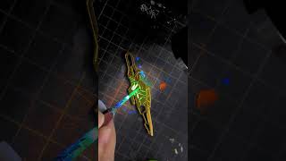 Panel lining with fluorescent panel liner  Guess which gundam gundam gunplacustom shortvideo [upl. by Nodab]