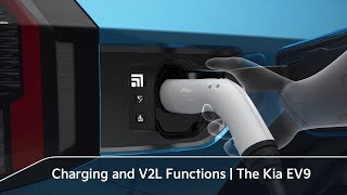 Charging amp V2L Functions  The Kia EV9 [upl. by Korns]