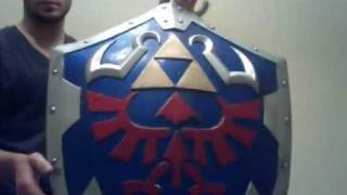 My Hylian Shield Replica [upl. by Onitsoga]