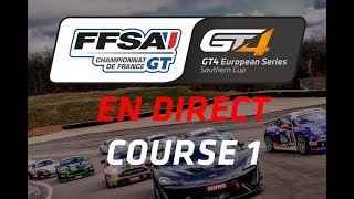 LIVE  Course 1  Barcelona 2017  Championnat de France FFSA GT  GT4 European Series Southern Cup [upl. by Crutcher964]