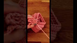 easy and simple headband for beginner 😘crochet knitting [upl. by Asetal381]