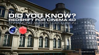 Did You Know Redshift for Cinema 4D Enhancing Ambient Occlusion [upl. by Romaine]