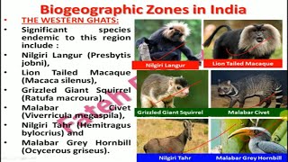 Topic9  Biogeographic Zones in India  Ecology amp Environment for UPSC and State PSC [upl. by Toblat]