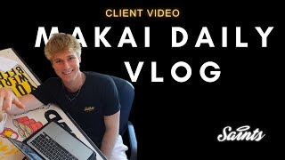 Makai Daily Vlog 1 Client Project for Makai Kabot [upl. by Ahsekim523]