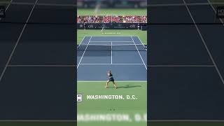 Bouzkova’s Backhand Magic NetClipping Winner vs Paula Badosa  WTA Washington [upl. by Natiha183]