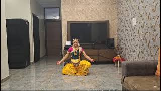 bharatnatyamdanceperformancehome [upl. by Aleciram]