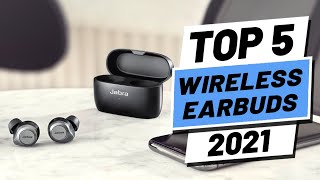 Top 5 BEST Wireless Earbuds 2021 [upl. by Hsirrap]