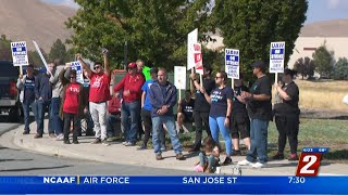 UAW Strike in Stead [upl. by Ailadi]