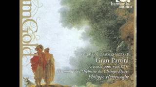 Mozart Finale from Serenade No 10 quotGran Partitaquot K361  Ph Herreweghe [upl. by Nawuj]