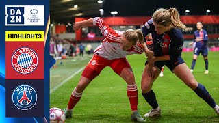 HIGHLIGHTS  FC Bayern München  PSG  UEFA Womens Champions League 202324 Deutsch [upl. by Artimid719]