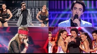 Tu cara me suena  Jesulín de Ubrique Ricky Martín y Robin Thicke los más machos [upl. by Anairdna276]