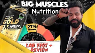 Big Muscle Nutrition With Lab Reports Aisa Nahi Socha Tha Kabhi🥹 [upl. by Pillyhp935]