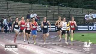 2010 Zatopek10 Men U18 800m [upl. by Ayokal]