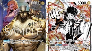 Block 101  OPCG  Round 4  Rob Lucci VS Monkey D Luffy [upl. by Macy]