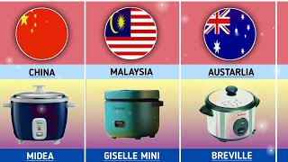 Rice Cooker From Different Countries [upl. by Isej597]