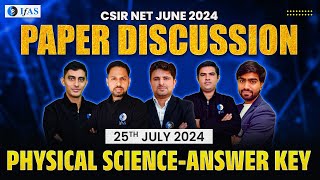 CSIR NET Physical Science Paper Analysis June 2024 Prep Boost [upl. by Clougher]