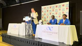 2024 High School Football Media Days Beauregard [upl. by Strepphon]