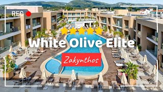 HOTEL WHITE OLIVE ELITE W LAGANAS NA WYSPIE ZAKYNTHOS 🇬🇷 GRECJA wakacje zakynthos [upl. by Malissa]