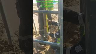 Silicon anode installation process bore hole in shubhka area cathodic [upl. by Divadnhoj48]