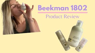 Beekman 1802 Review  Trying Beekman 1802 Products for 2 weeks [upl. by Anayaran]