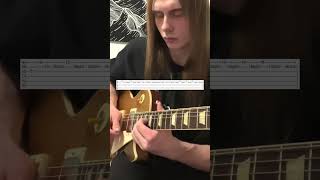 Lynyrd Skynyrd  Free Bird Guitar Solo Cover With Tabs [upl. by Yentruoc]