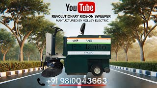 electric street sweeper made in india [upl. by Cruickshank620]