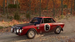 1972 Lancia Fulvia HF  DiRT 4  PURE SOUND  4K [upl. by Yentiw]