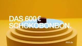 AXA Krankenversicherungen TV Spot  Das 600€ Schokobonbon [upl. by Fanechka]