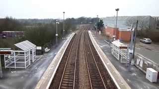 Fauldhouse Railway Station  Glasgow to Edinburgh via Shotts Line [upl. by Rurik815]