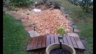 Rain Barrels and Rain Garden In Action [upl. by Htebazila]