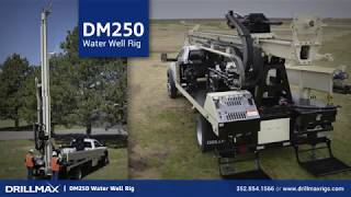 DRILLMAX® DM250 Water Well Rig [upl. by Rehpotsirh295]