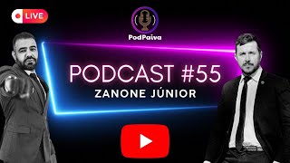 POD PAIVA  COM ZANONE JÚNIOR 55 [upl. by Tekcirk]